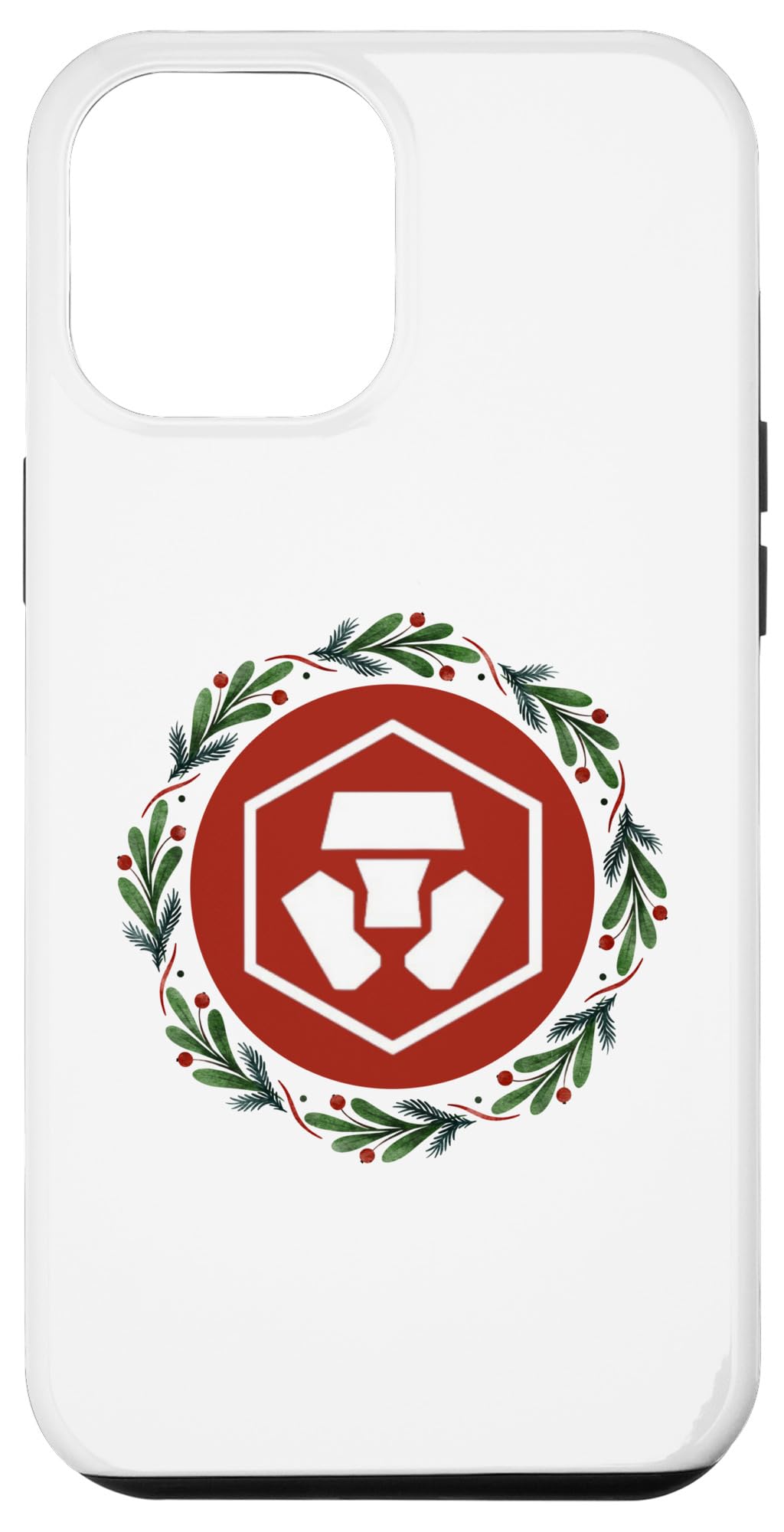 Amazon.com: iPhone 15 Plus Crypto Coin Christmas CRONOS Wreath CRO Design  Case : Cell Phones & Accessories