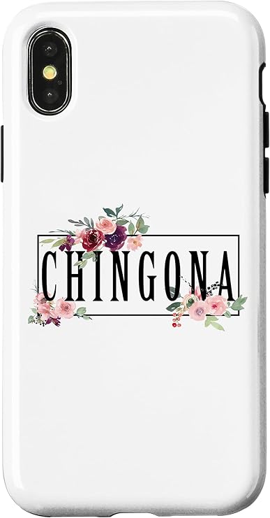 Amazon Co Jp Iphone X Xs 花柄デザイン 女性用 キュートなラテン語 イスパニカ 女性用 チンゴナ スマホケース 家電 カメラ