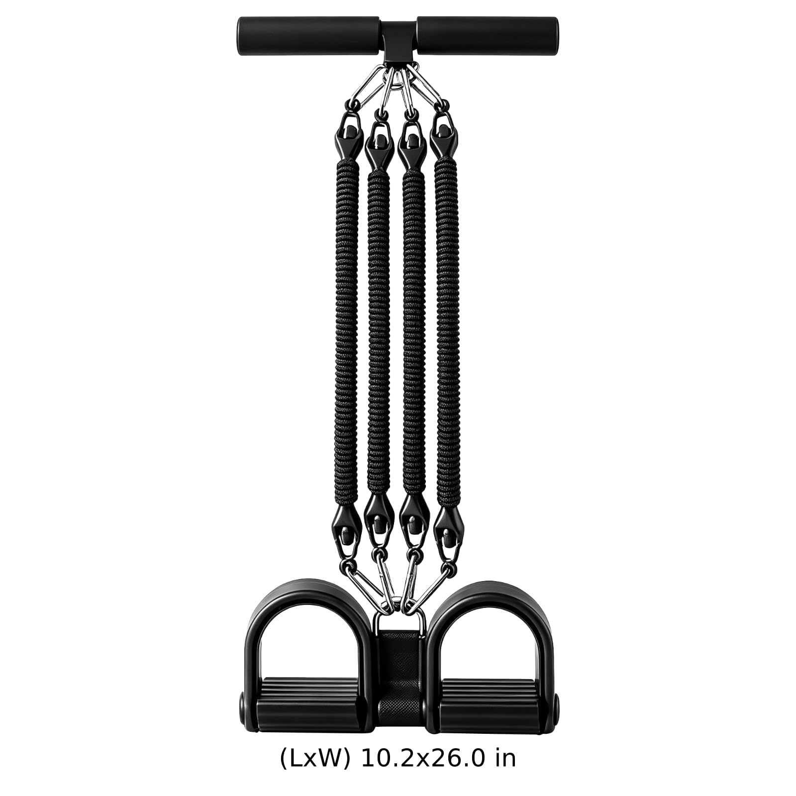 Urządzenie pomocnicze Sit Up, regulowany ściągacz pedału oporowego 45 kg z uchwytami, taśmy oporowe, ekspander klatki piersiowej, rolka, torba do przechowywania, sprzęt do treningu kulturystyki