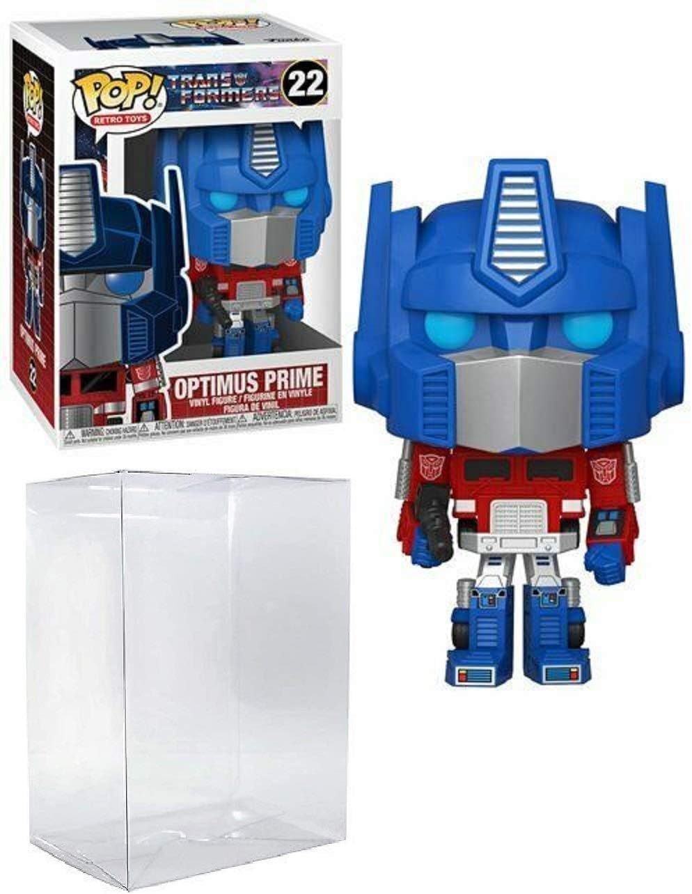 POP Optimus Prime 22 Retro Toys Transformers Vinyl Figure (Bundled with EcoTek Protector to Protect Display Box)