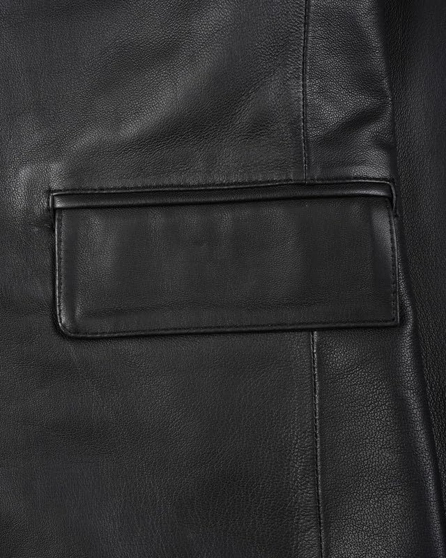 Image of Decrum Disc Leather Jackets - Mens Leather Blazer [1500566] | Blazer, XXL