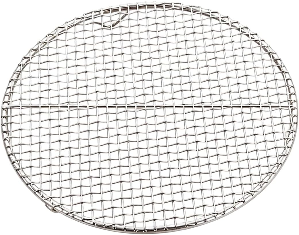 Stainless Steel Wire Grilling Net Tempuras Frying Rack Professional Grades Kitchen Tool for Fried Snacks Use Ergonomic Handle Frying Net
