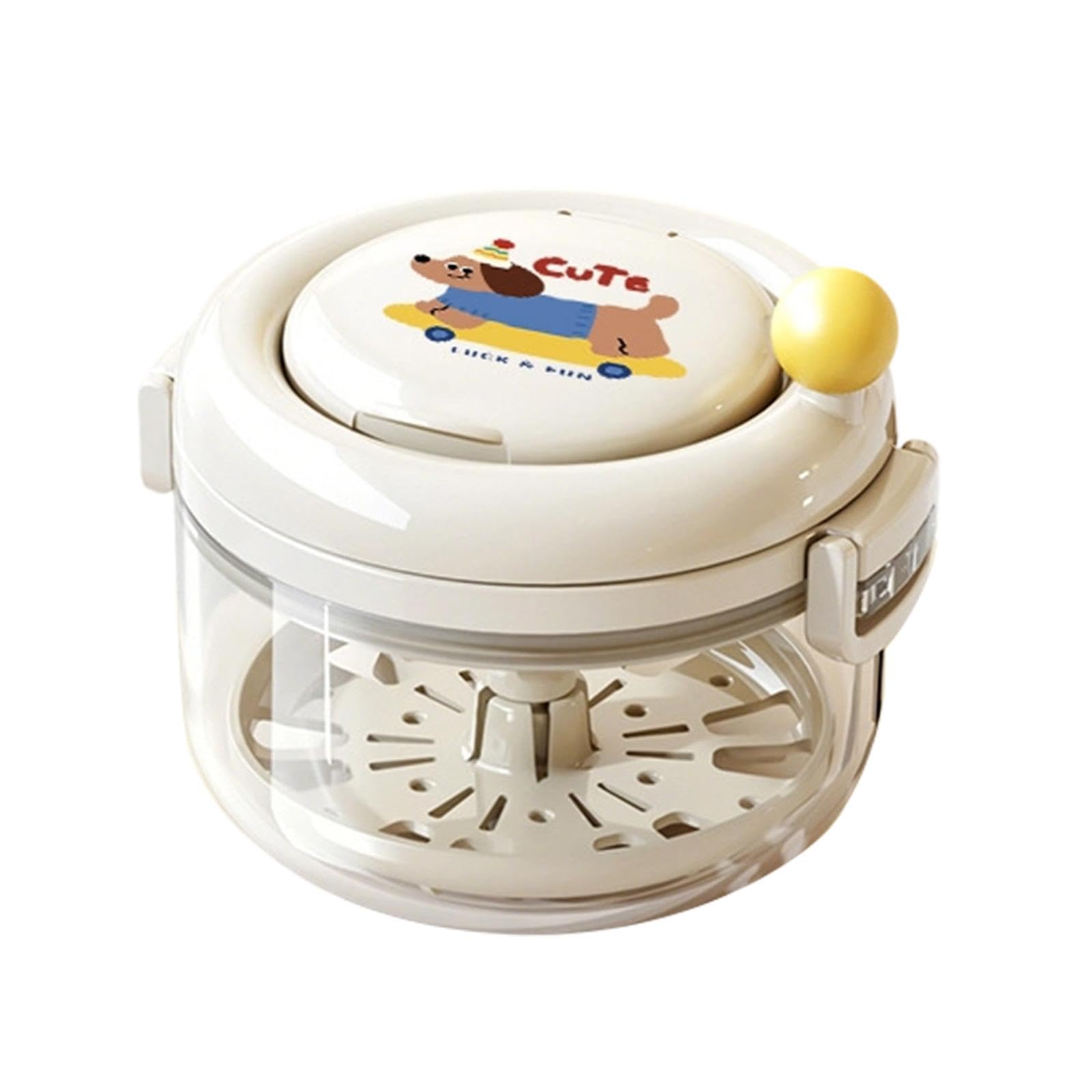FABLOFT Denture Case Portable Denture Bath Cup for Mouth Guard Traveling White with Sticker|Health & Beauty|Oral Care|Denture Care-image-39