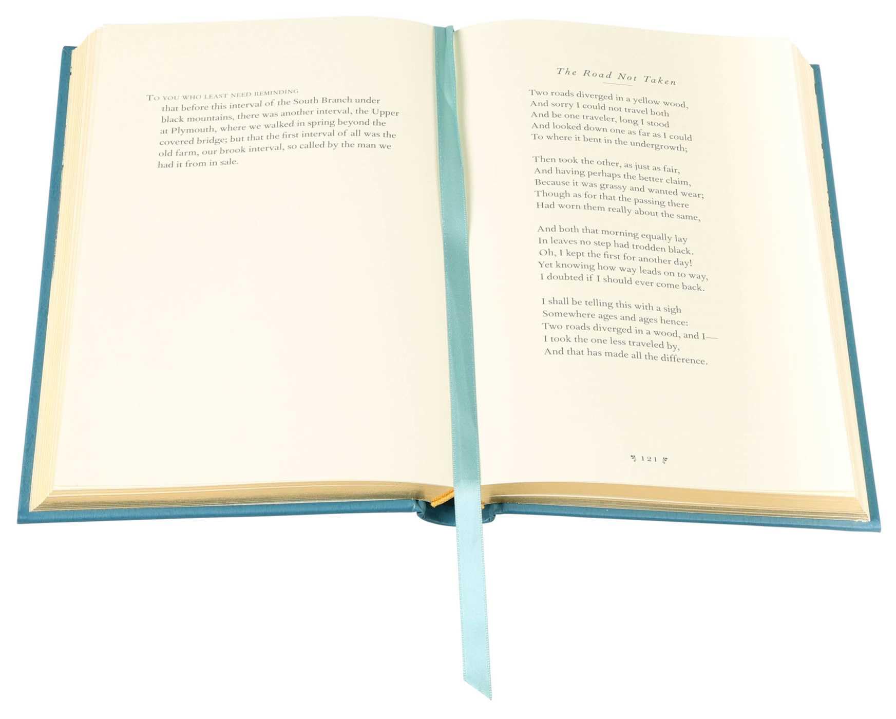 A Collection of Poems by Robert Frost (Leather-bound Classics)