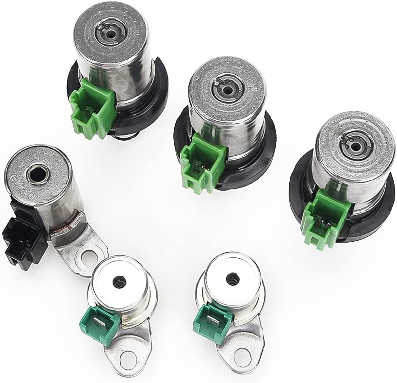 4F27E Transmission Shift EPC PWM Solenoid Set Compatible with Ford Fiesta Focus Mercury Milan(pack of 6)