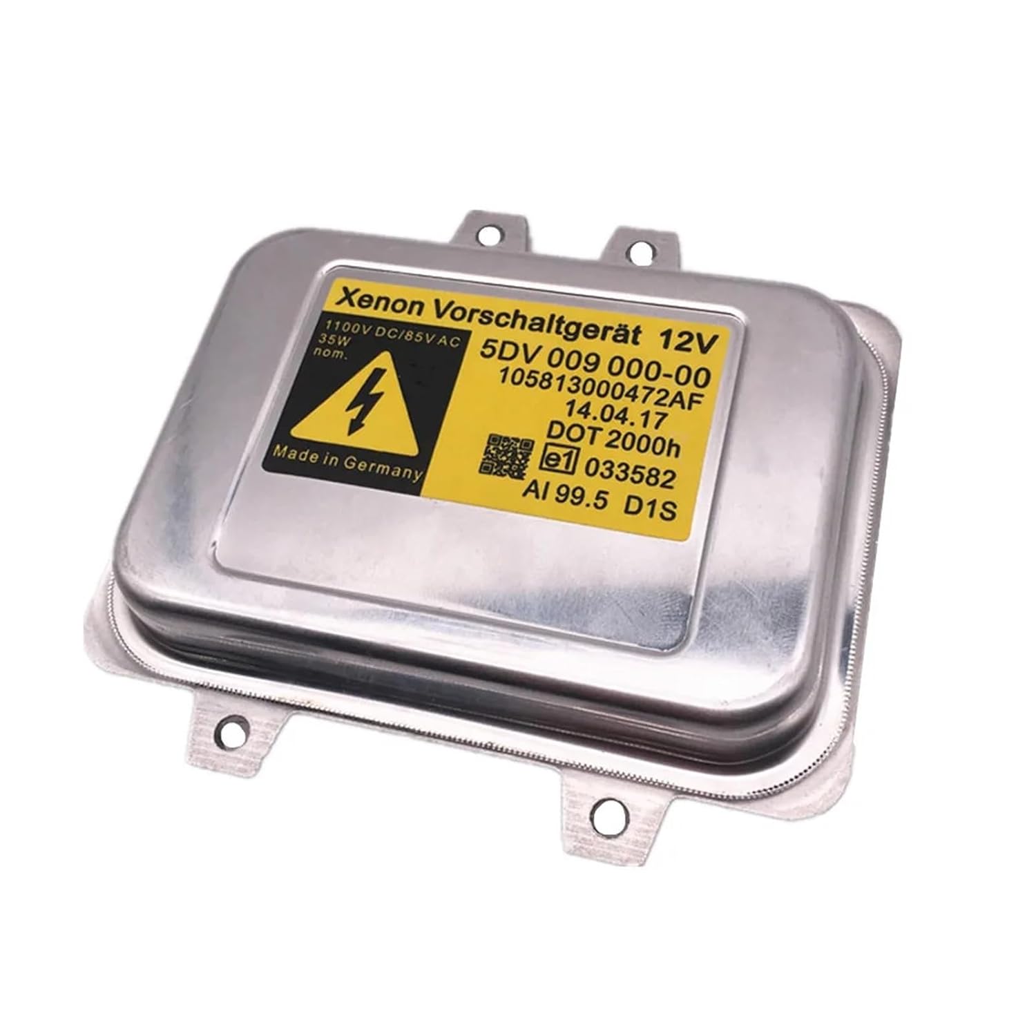 Xenon Ballast OEM 12767670 5DV00900000 5DV009000-00 D1S D1R 1Pcs(White)
