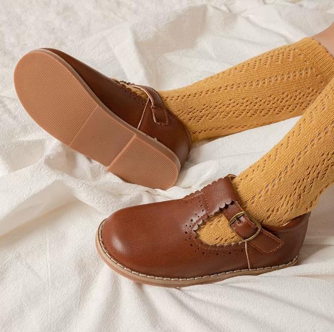 Girl Toddler Little Girl Mary Jane Dress Shoes， Ballet Flats for Girl Party2