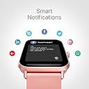 Fire-Boltt Ninja Call Pro Bluetooth Calling Smart Watch, 1.69″ HD Display, Dual Chip,AI Voice Assistant, 120+ Sports Modes, SpO2 & Heart Rate Monitor, Fitness Tracker Smartwatch for Men & Women - Pink gallery image
