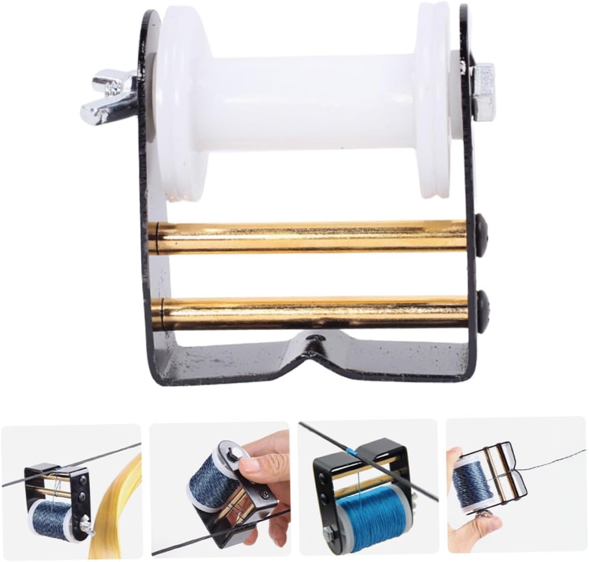 Yardwe Portable Archery Winder Bowstring Winder Tool for Easy Stable Winding of Bowstring Ropes All Frame for Enhanced Durability Accessory for Archery Enthusiasts