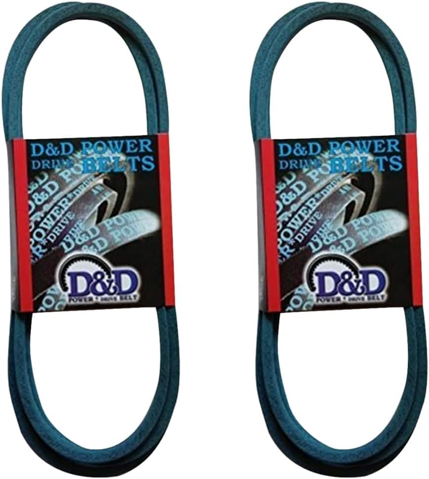 D&D PowerDrive A-A89K Kevlar V Belt, 91" Length, 0.5" Width (Pack of 2)