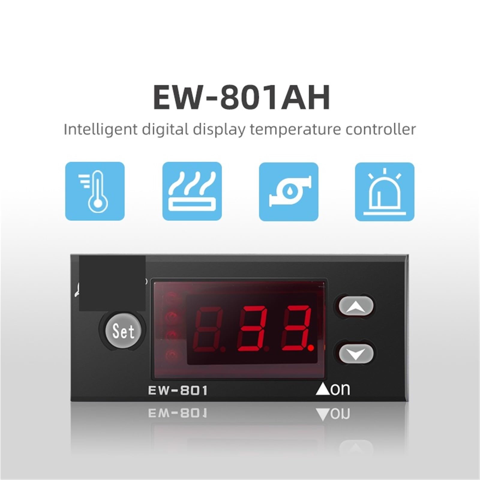 1 controlador de temperatura digital EW-801A.(12V supply)