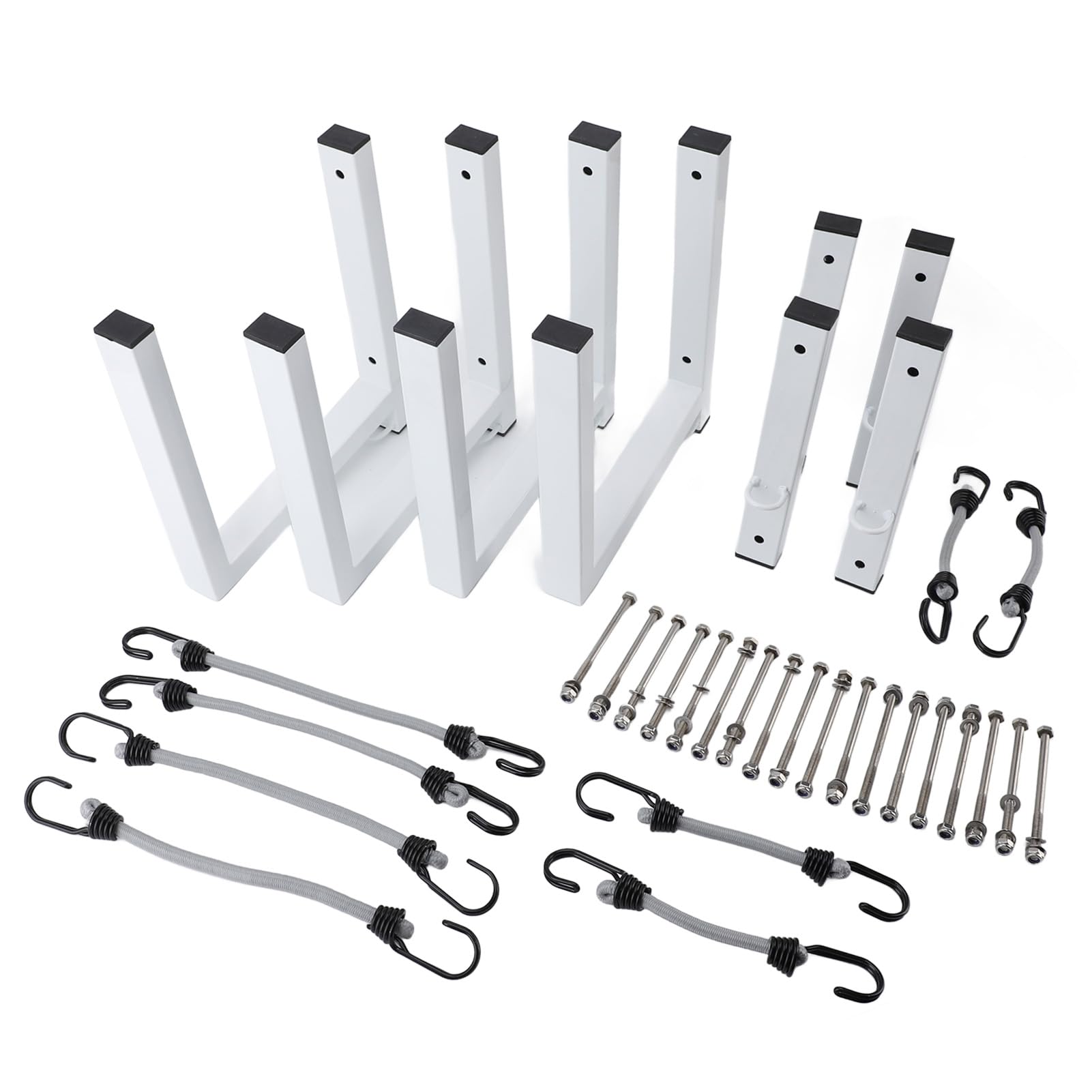Trailer Racks Fasteners Heavy Duty Ladder Holder 4-Pack Heavy Duty Trailer Ladder Racks - Side ...