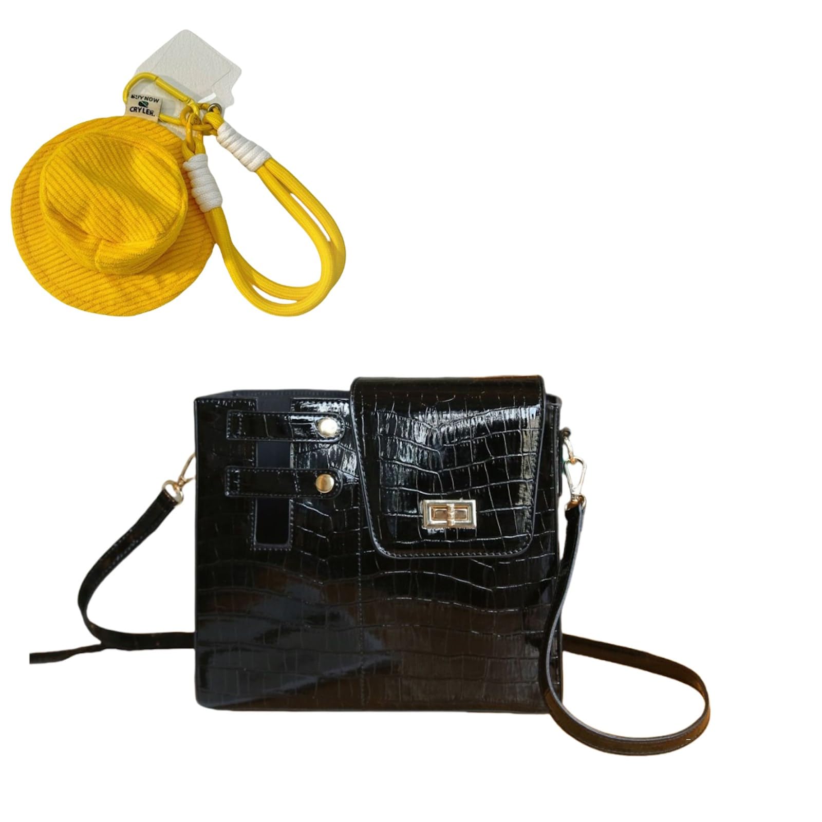 Women's Water Bottle Purse - Portable Purse with Bottle Holder