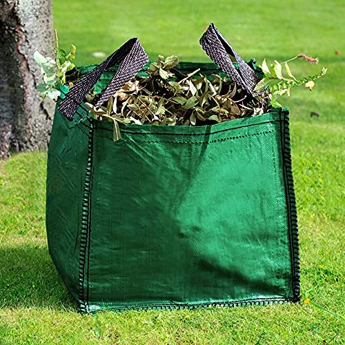 GroundMaster 120L Sac à Déchet Jardin - Grand Sac Poubelle Ultra-Résistant avec Poignées (5 Sacs) Cover