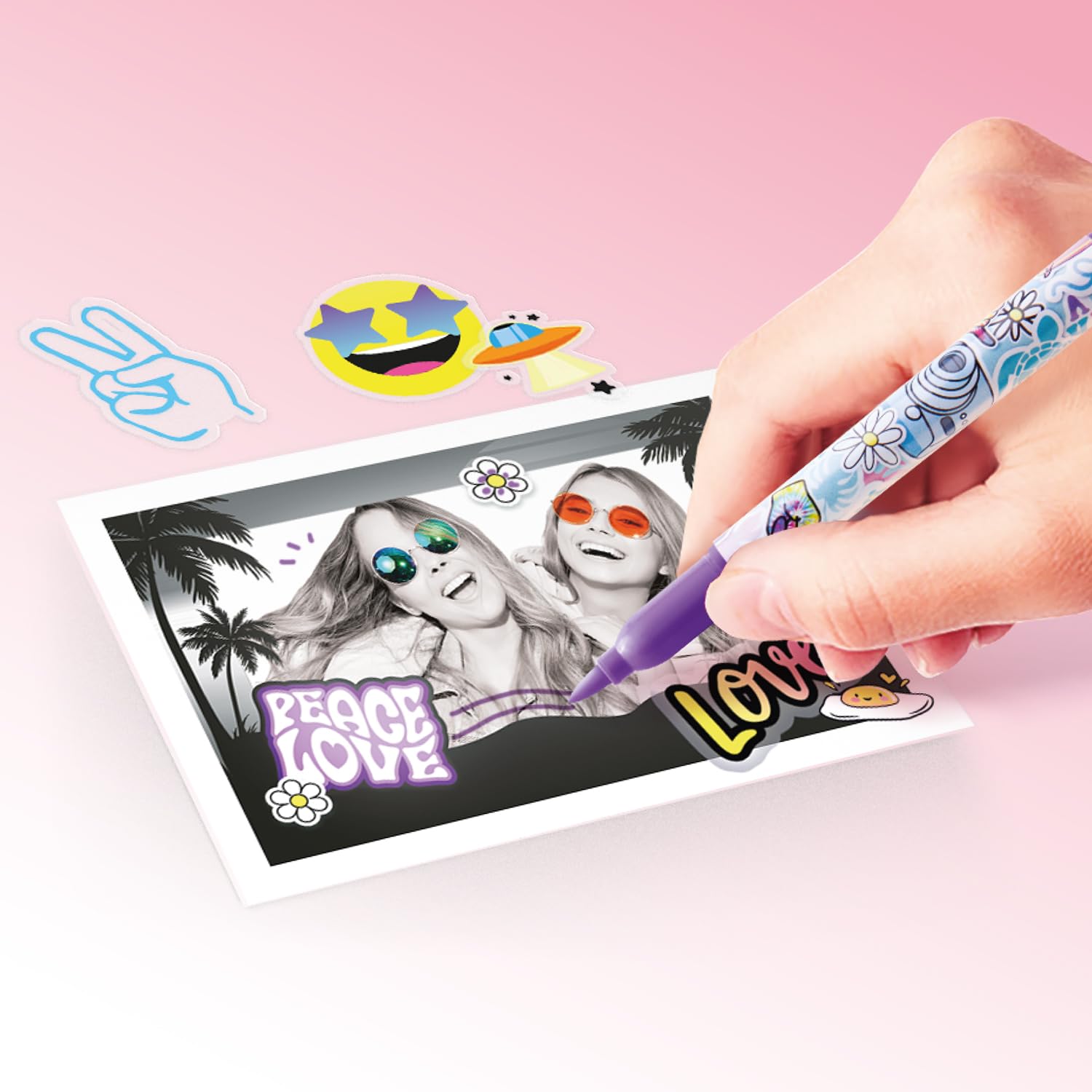 Canal Toys - Photo Creator - Fotocamera 3 in 1 Turchese - Stampa Istantanea su carta termica - Selfie e Videocamera - Fotocamera Istantanea - Regalo Bambini 8 Anni + - 4 Rotoli - 250 Scatti - CLK 001