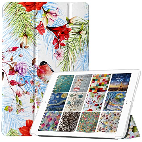 Image of DuraSafe Cases for iPad 7th Gen 10.2 inch 2019 TPU Cover A2197 A2200 A2198 MW762HN /A MW742HN /A MW752HN /A MW792HN /A MW772HN /A MW782HN /A MW6W2HN /A MW6X2HN /A MW722HN /A MW702HN /A Printed Birds & Flowers