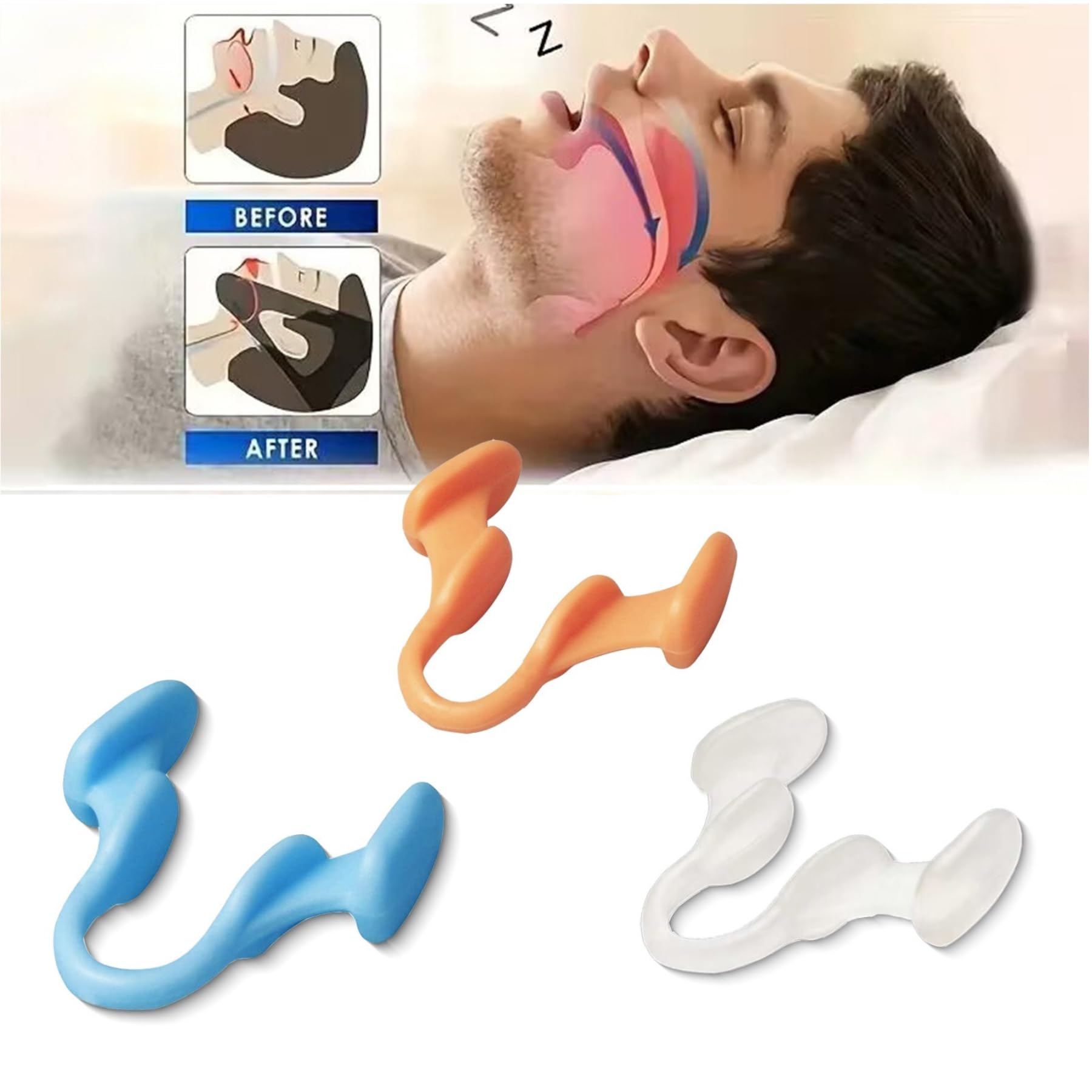 Nasal Dilator for Better Sleep Natural, Comfortable, Anti Snoring Device, Snoring Solution for Maximum Airflow and Easier Breathing 6 Pieces,Nasal dilators for Breathing — Amazon image 3
