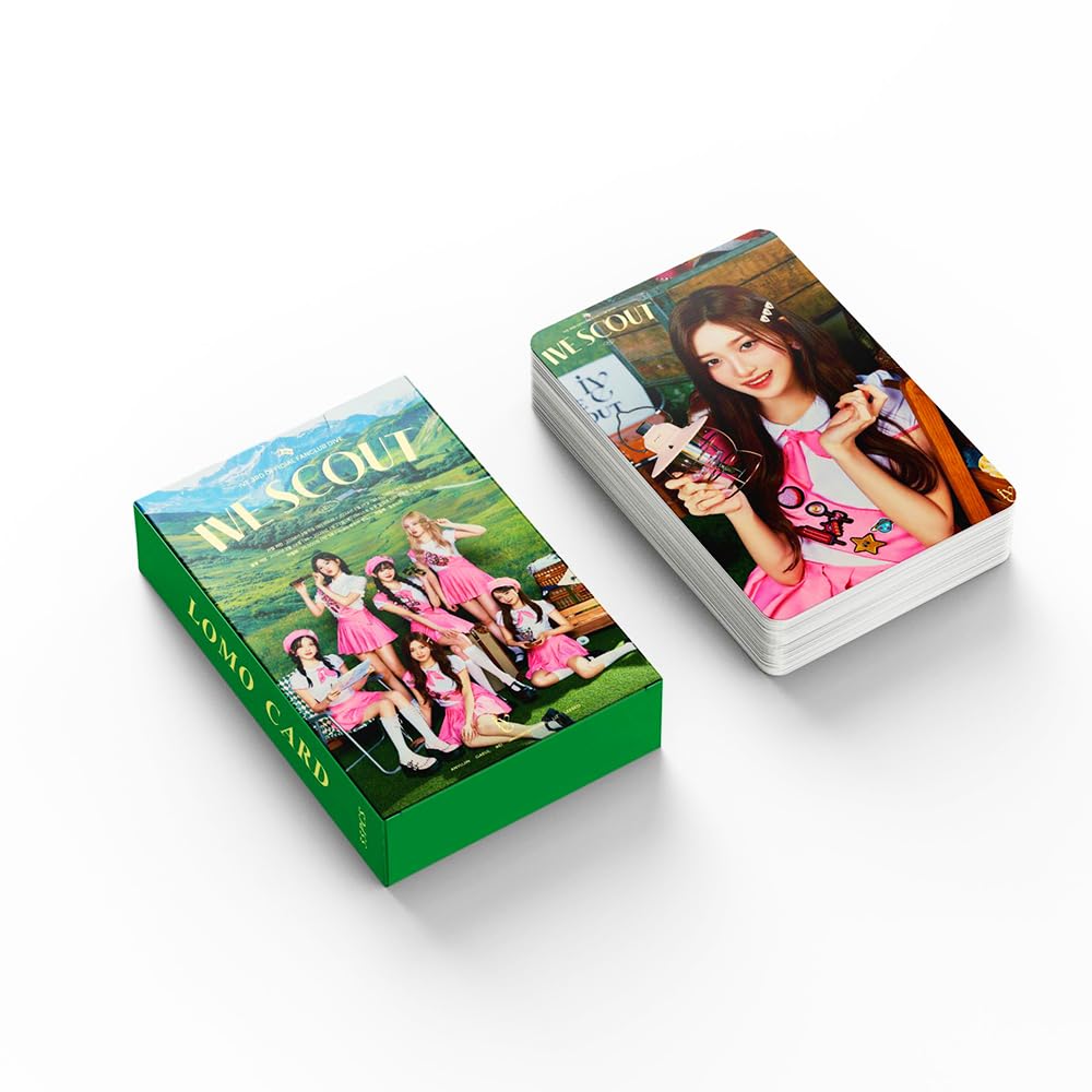 Amazon.com: Funwaretech IVE IVE Scout Photocards 55 Pcs 2024 IVE