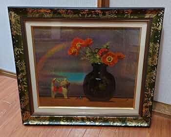 小原 稔 [ 訪れ ] 真筆 絵画 油絵 真作 油彩 小原 稔 [ 訪れ ] 真筆 絵画 油絵 真作 油彩