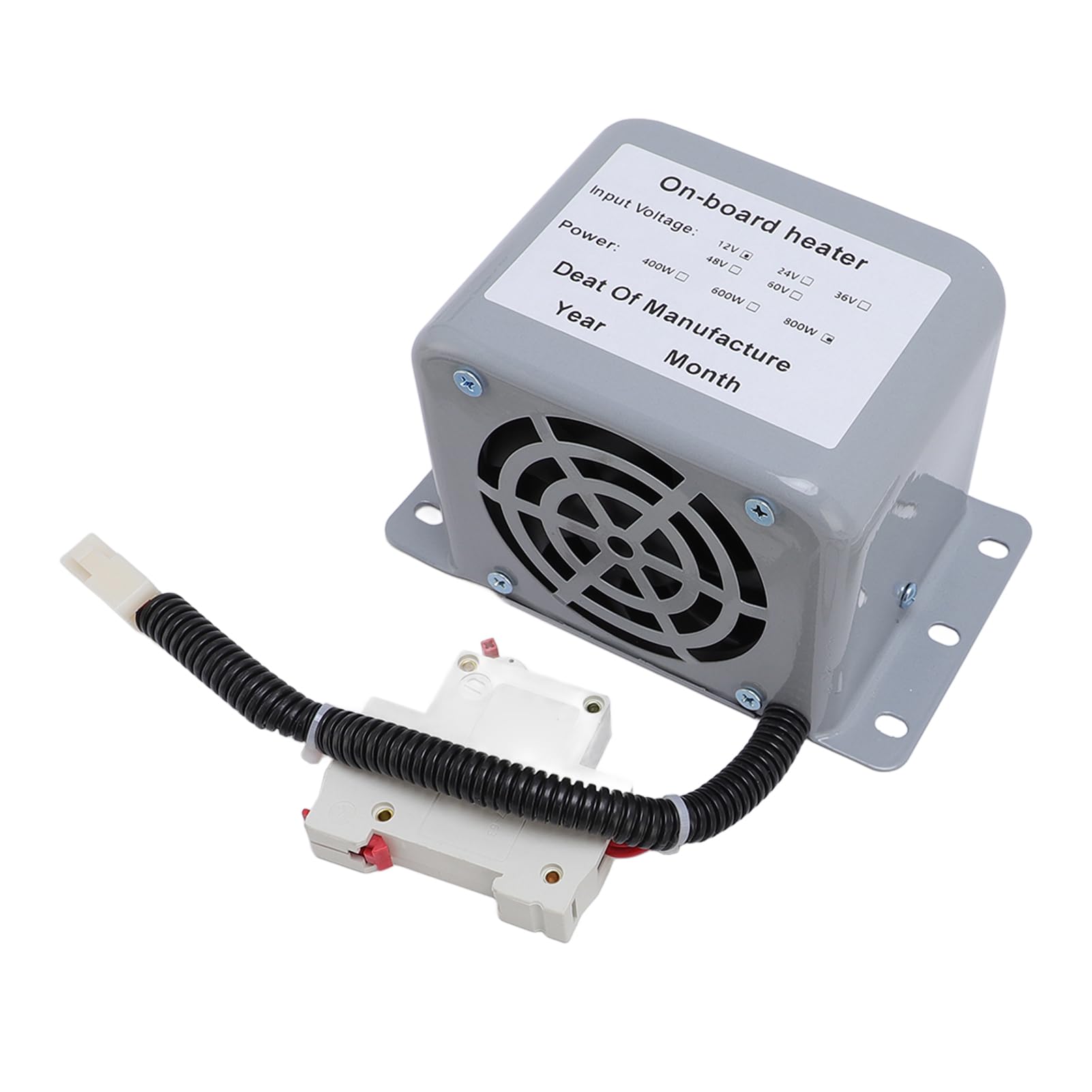 Rengue Chauffage de Voiture, Dégivreur et Désembueur Compact 12V 800W à 2