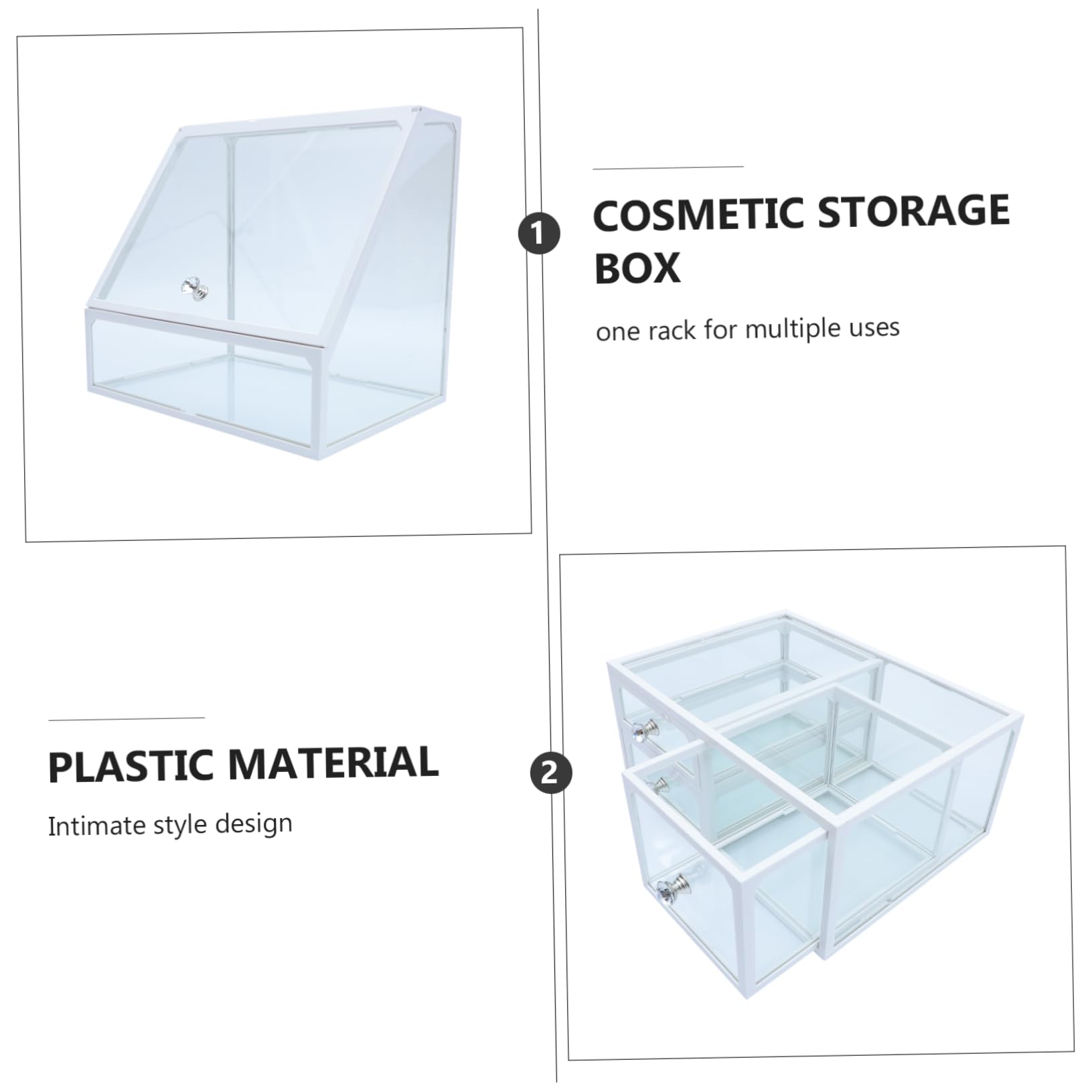 Contenitori Per Organizer Organizzatore Per Cassetti Per Trucchi Postazione Per Riporre I Cosmetici