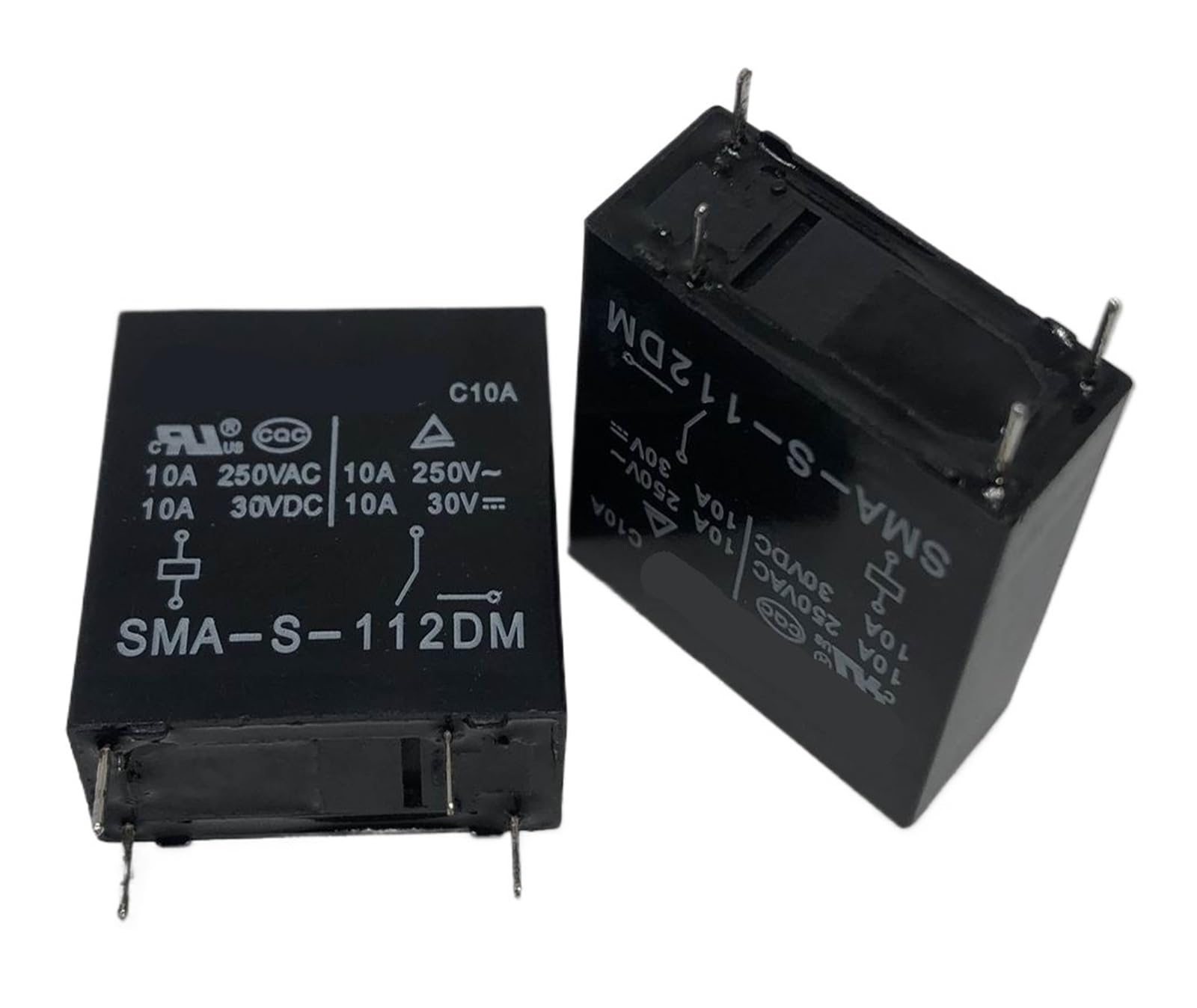 YZWRWRMKTB 1pc SMA-S-112DM (36F-1A-12V-10A) Relay 4 pins