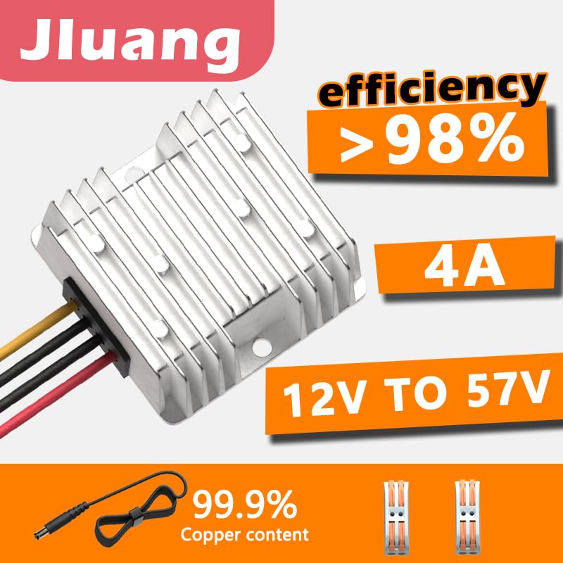 Starlink 12v Conversion kit gen 3,DC12V(11V-26V) Step Up to 57V 5A Starlink Gen 3 Router Converter,Step Up Power Adapter,Starlink Gen 3 12V/24V RV Power Converter2