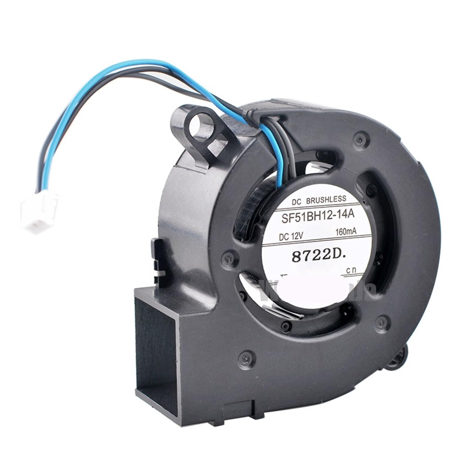 JJKKOZVQF SF51BH12-14A 5cm 50mm blower fan 50x50x20mm DC12V 0.16A 3pin Centrifugal turbine blower
