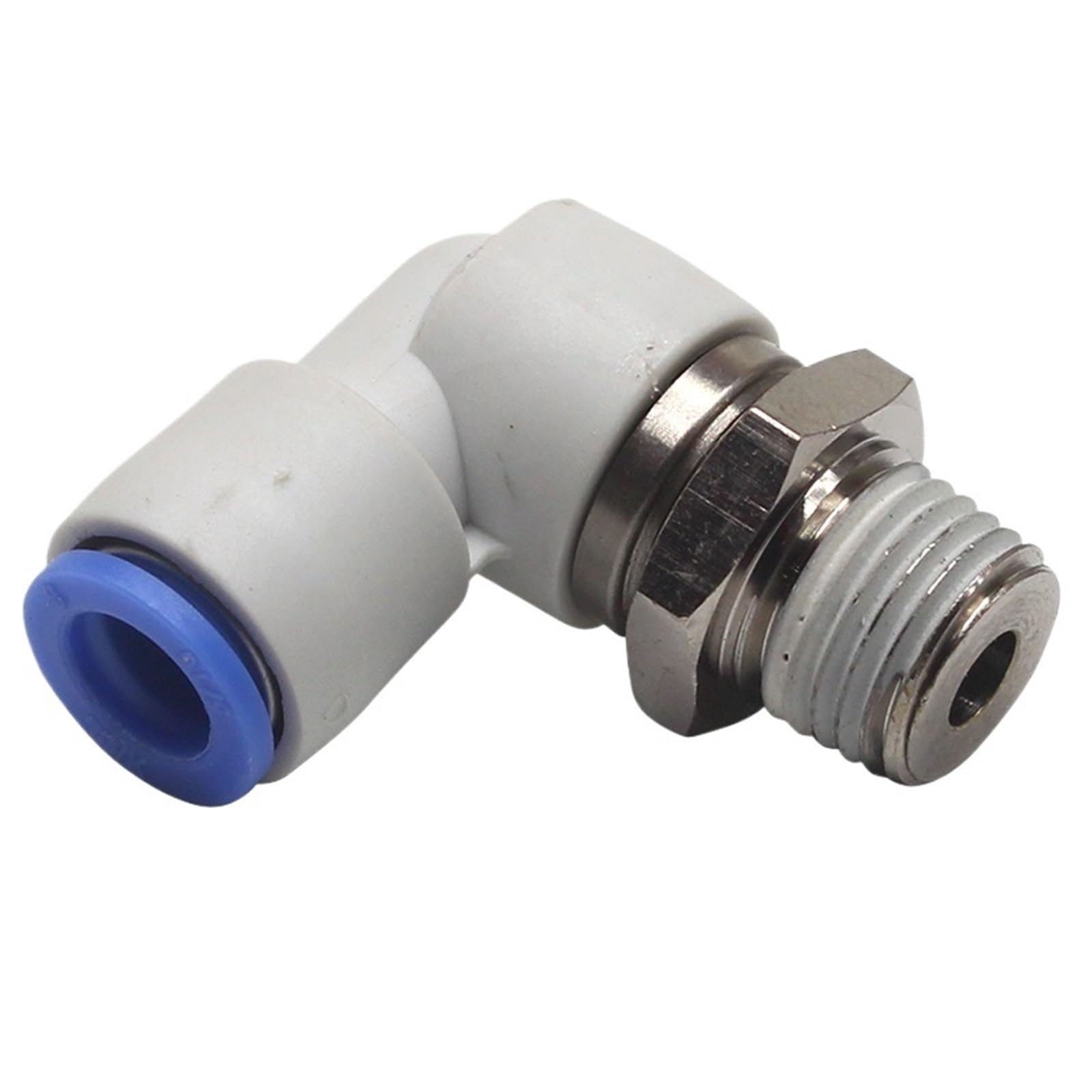 Łącznik obrotowy One-Touch KSH Złącze męskie KSL Kolanko Mężczyzna OD 4 6 8 10 12 mm Gwint przyłączeniowy M5 1/8 1/4 3/8(06-M5, KSH Male Connector)