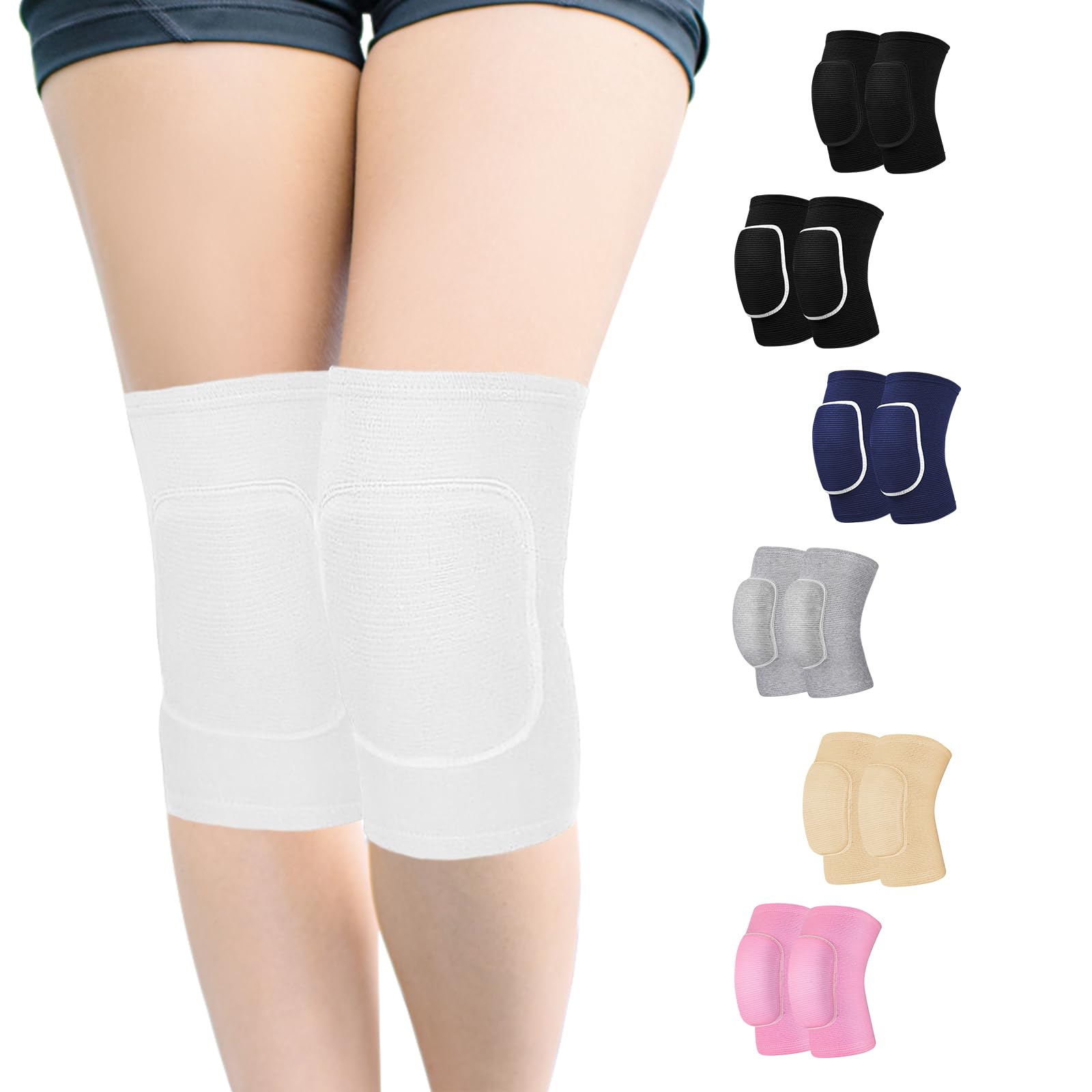 Volleyball Knee Pads for Women, Men, Youth, Girls, Kids, Knee brace for Volleyball Basketball Football Dance Yoga Tennis Running Cycling Workout Climbing Wrestling