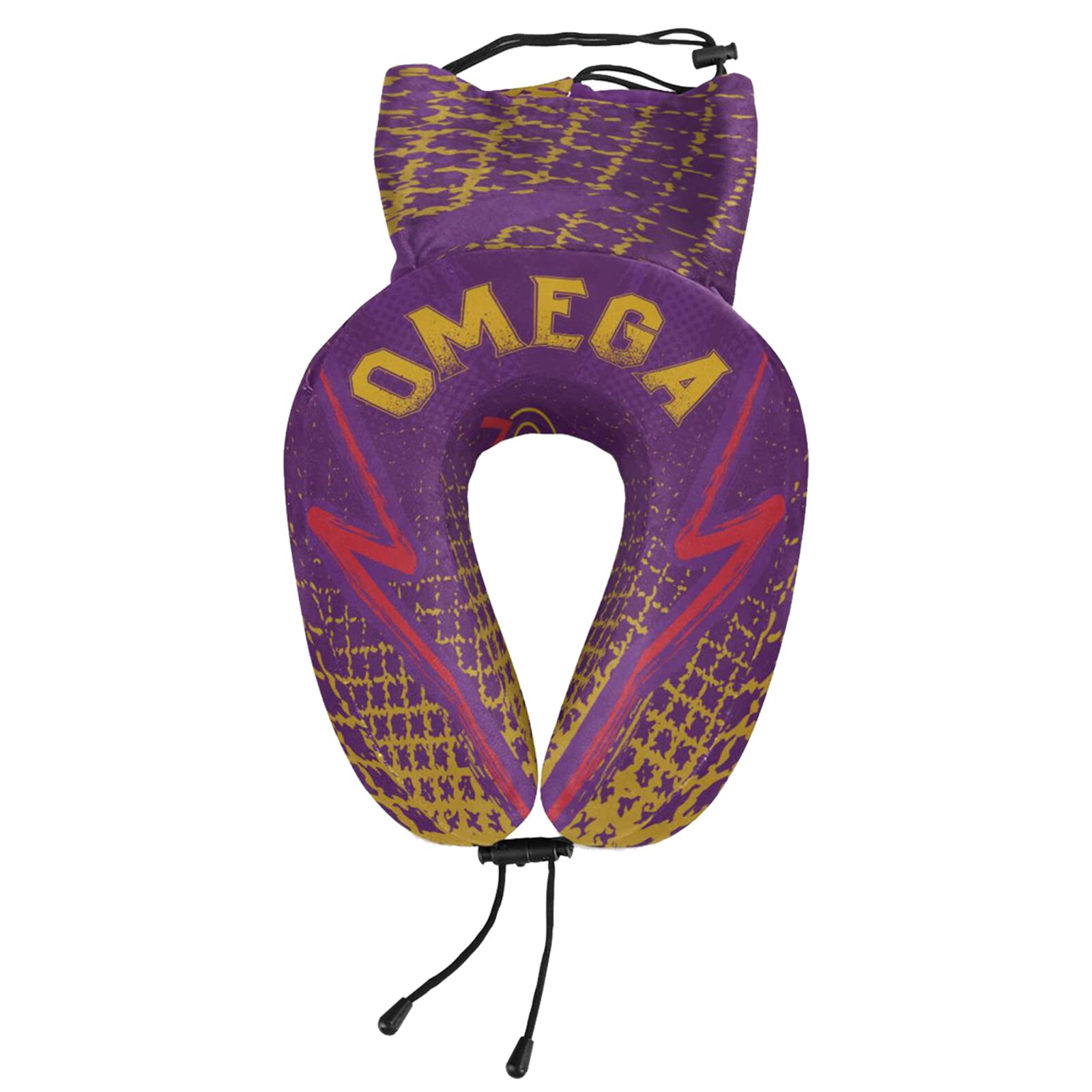 BBGREEKOmega Psi Phi Official Vendor - Travel Neck Pillow - Omega - Fraternity Paraphernalia
