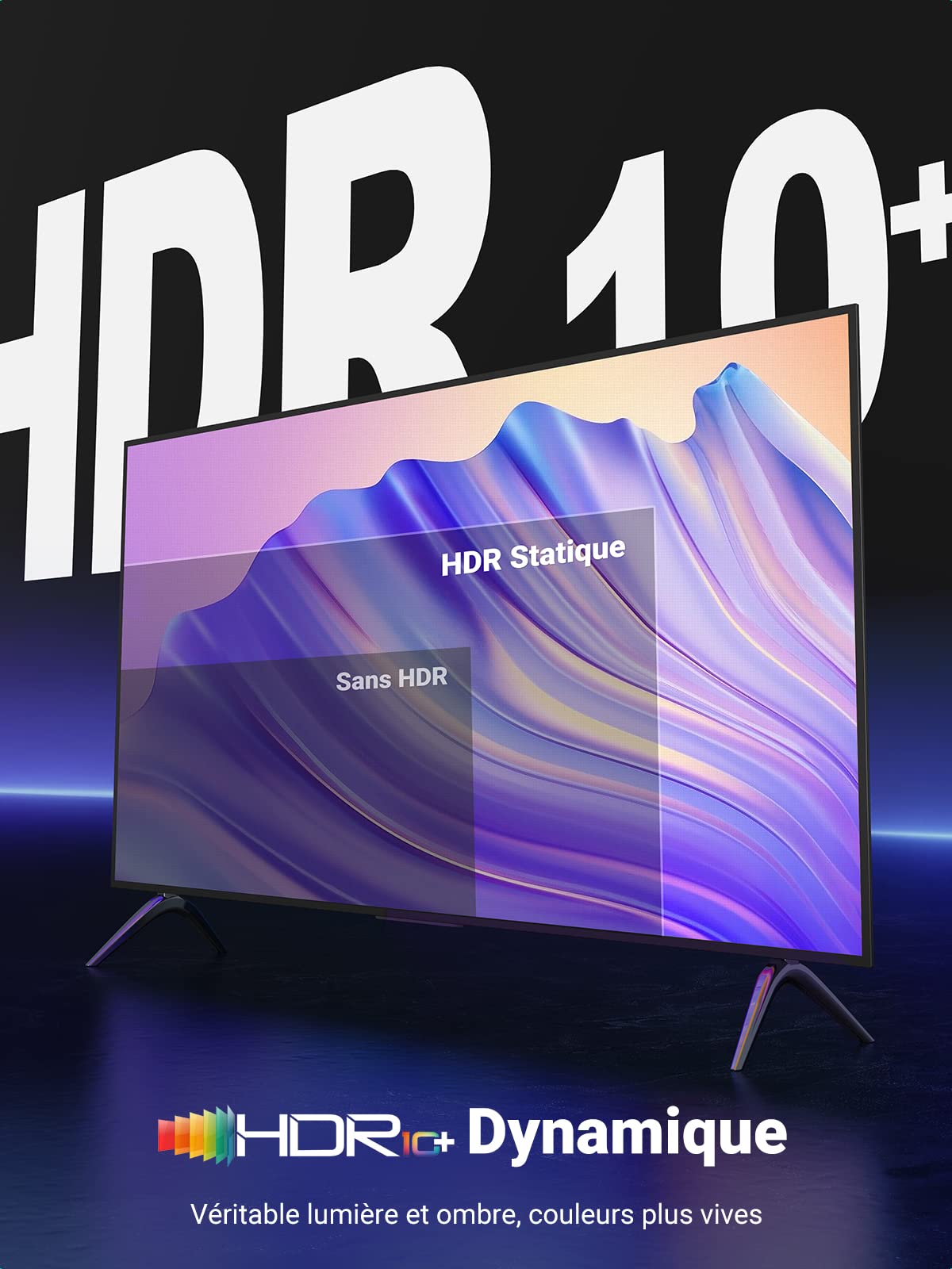 UGREEN 10K 8K 60Hz Câble HDMI 2.1 Certifié 4K 240Hz UHD Haute Vitesse 48Gbps 3D eARC HDR 10+ VRR HDCP 2.3 Dolby Vision Compatible avec Switch PS5 PS4 Xbox One X HDTV MacBook Pro Mac Mini M4 (2M)