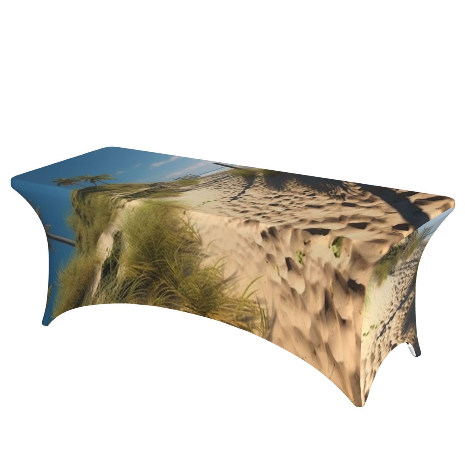Nappe extensible plage pour table de 1,8 m lavable