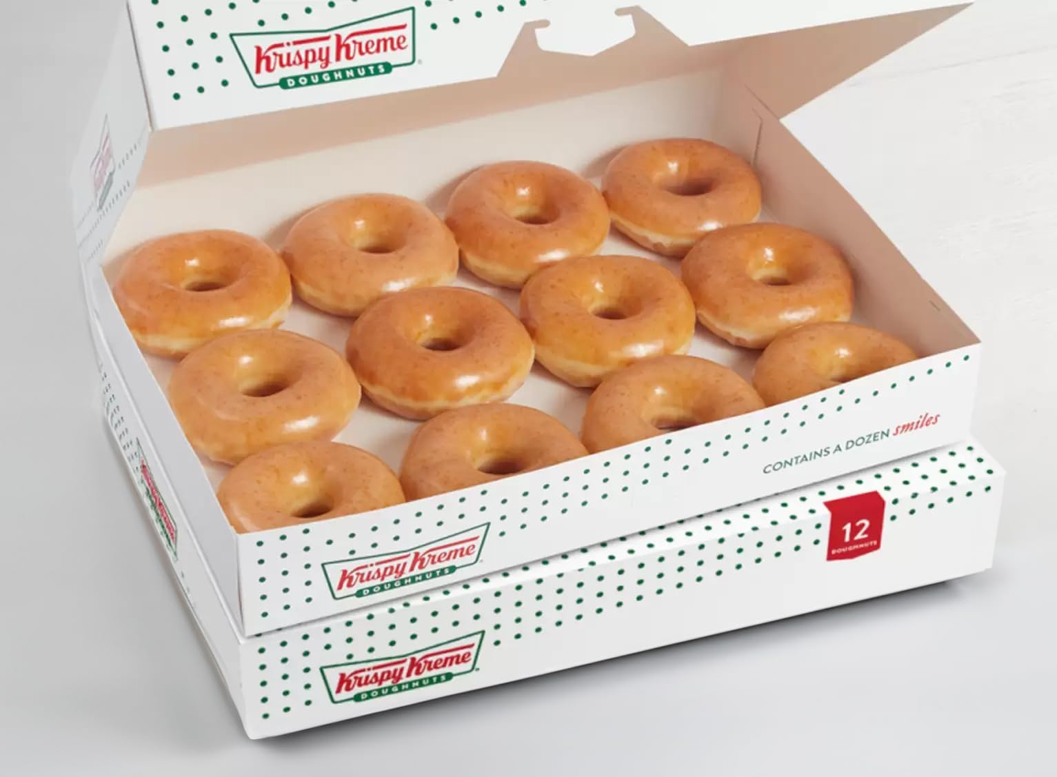 Krispy Kreme Original Glazed Doughnuts Donuts (Two Dozen)