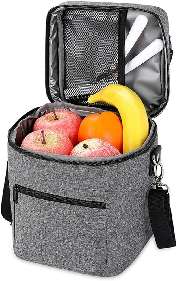 Lunch Box Handbag Waterproof Thermal Insulation Bag Office Worker With Simple Aluminum Foil Thick