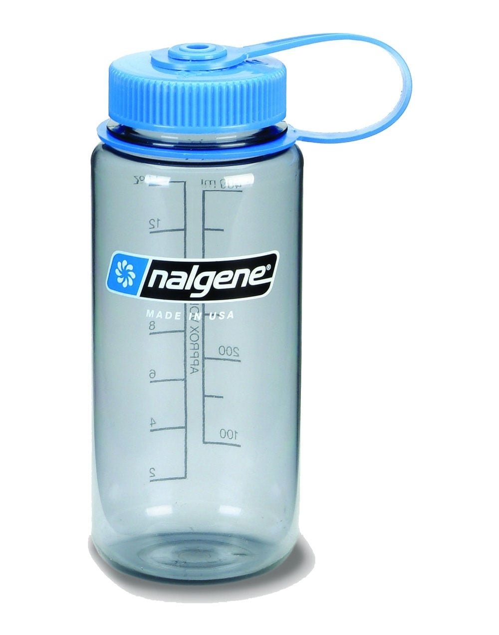 NALGENE Widemouth Tritan 500ml 500ml N/A Gray w/Blue Closure
