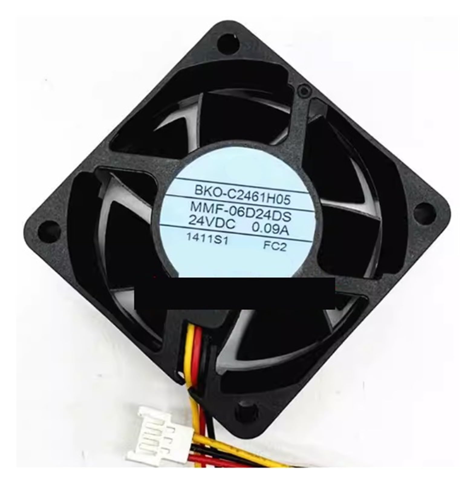 ZBWZXBDJ MMF-06D24DS-FC2 BKO-C2461H05 24V 0.09A 6cm 6025 3-pin inverter fan