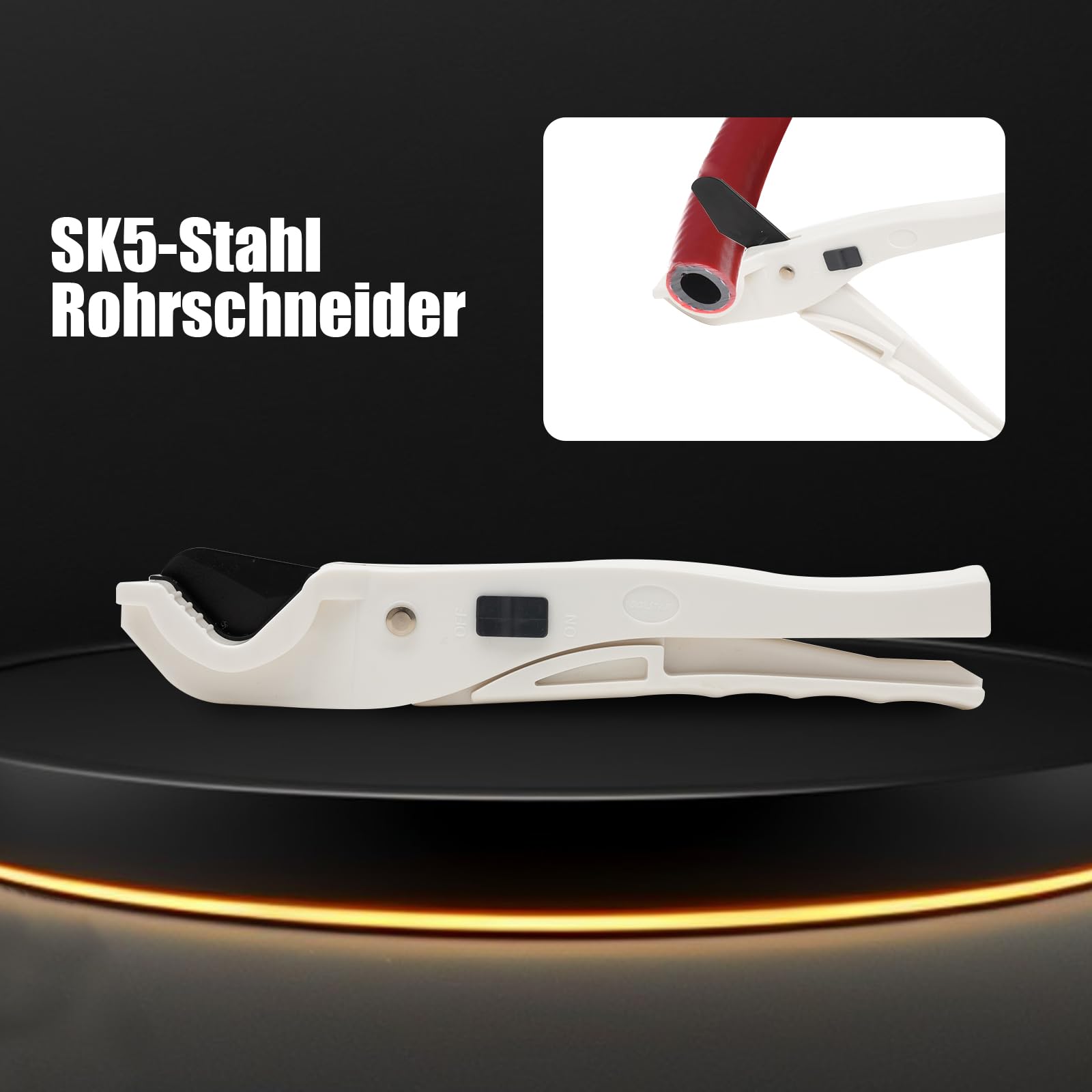 Pinza idraulica 16 – 32 mm per Rehau HIS 311 – Pinza idraulica per tubi in lega di alluminio, per tubi compositi, per manicotti scorrevoli