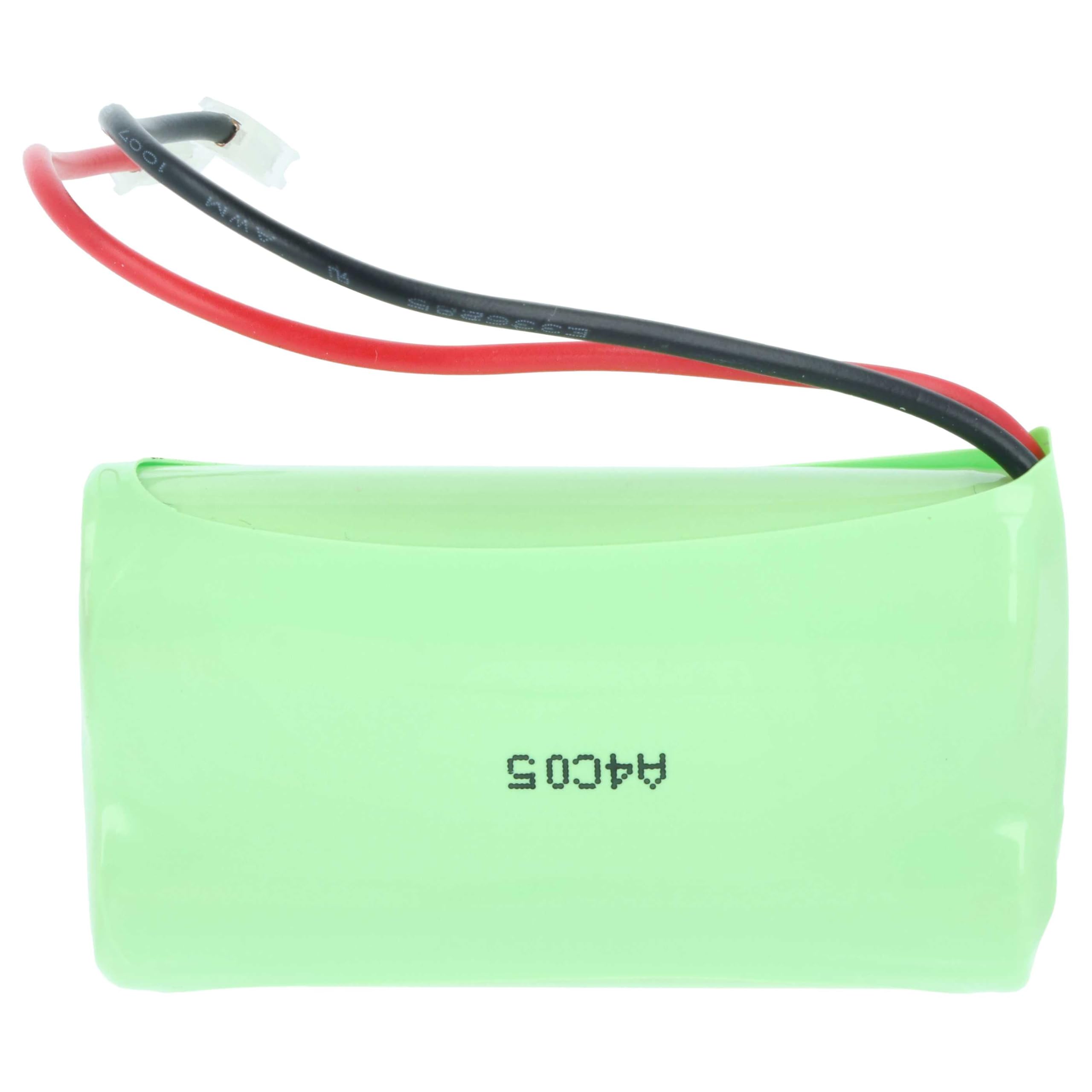 vhbw 4x Batteria pacco di 2x AA Mignon per diversi dispositivi (2000mAh, 2,4V, NiMH)