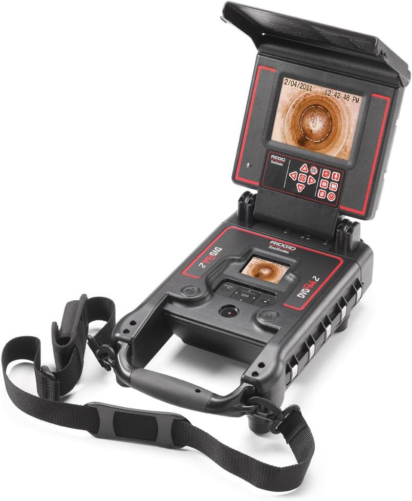 RIDGID 32673 SeeSnake DVDPak2 Inspection Camera Monitor, LCD Monitor and DVD Burning for SeeSnake Plumbing Snake Cameras (Battery Sold Separately)