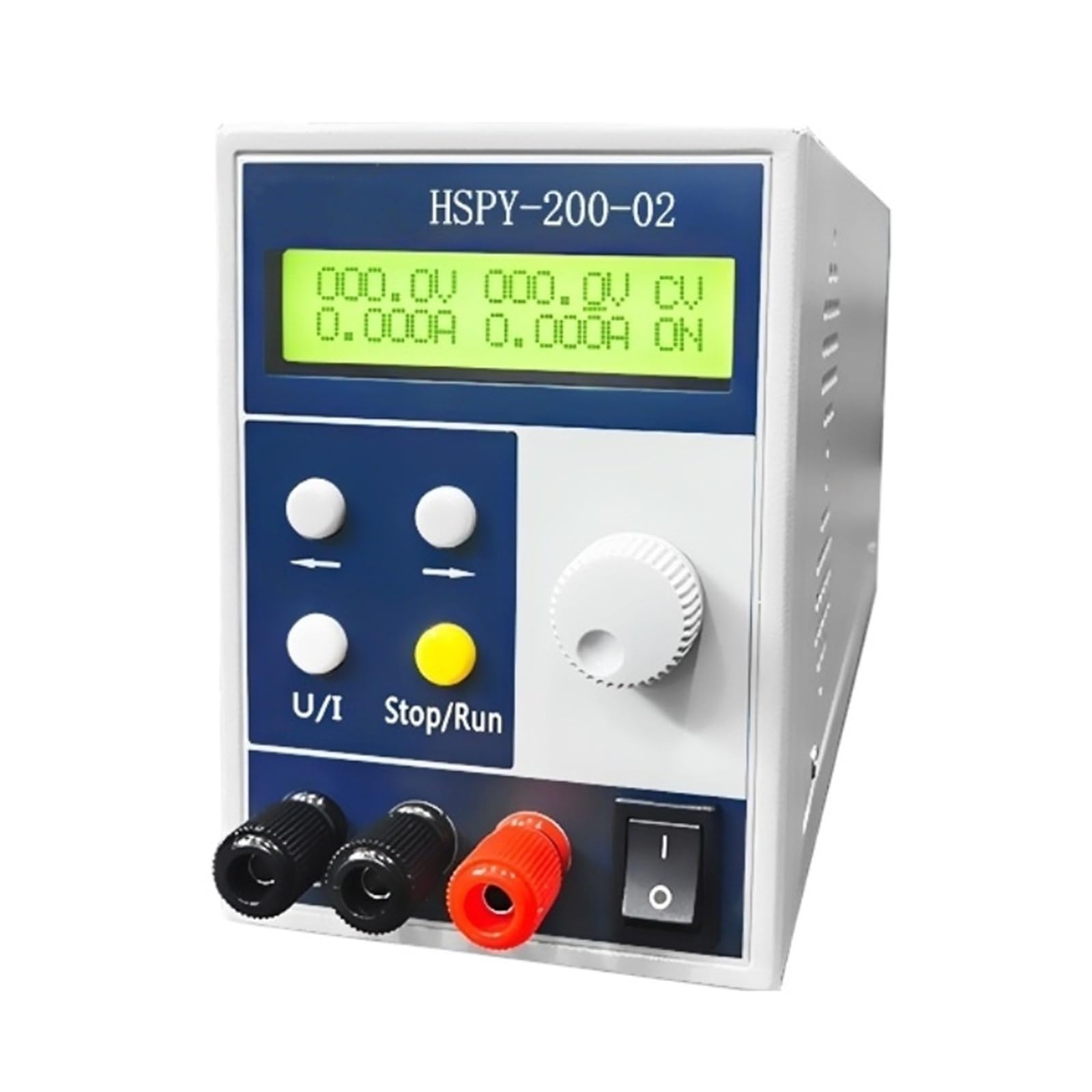 Régulateur de tension CC programmable HSPY200-02 avec double interface pour un contrôle total