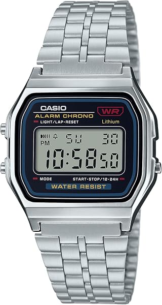 [カシオ] 腕時計 カシオ コレクション 【国内正規品】A158WA-1JH メンズ シルバー - 5