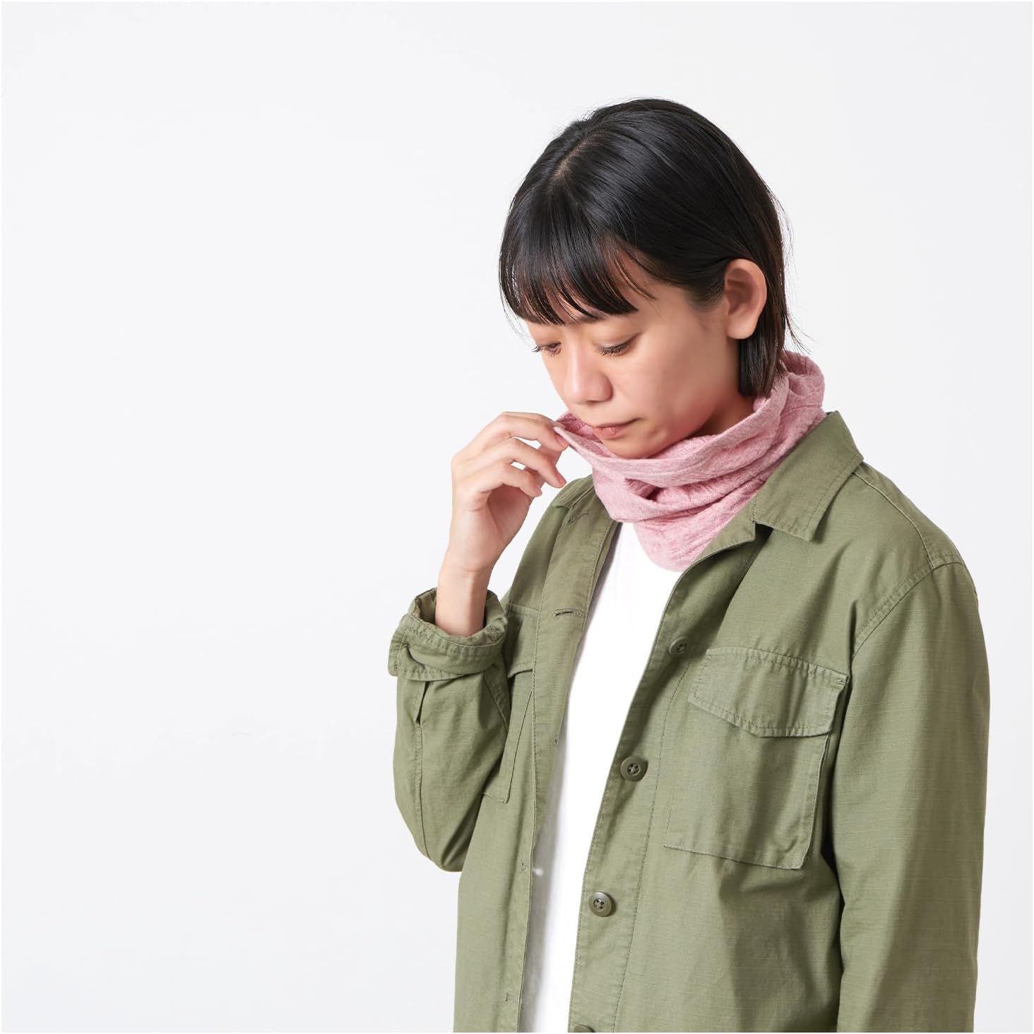 CHARM Neck Warmer for Women and Men - Warm Organic Cotton Headbands Made in Japan Ear Beanie Head Band - Image 9