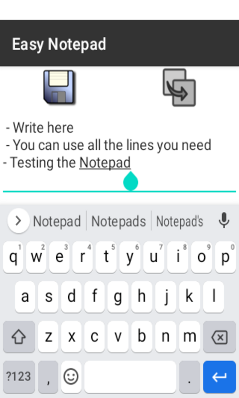 Easy Notepad - App on Amazon Appstore