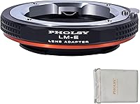 Vista 8 de PHOLSY Adaptador de Montura de Lente para Lentes Nikkor G/F/AI/AIS/D/AF-S Compatible con Lentes Nikon F (Tipo G) a Montura E (NEX) Compatible