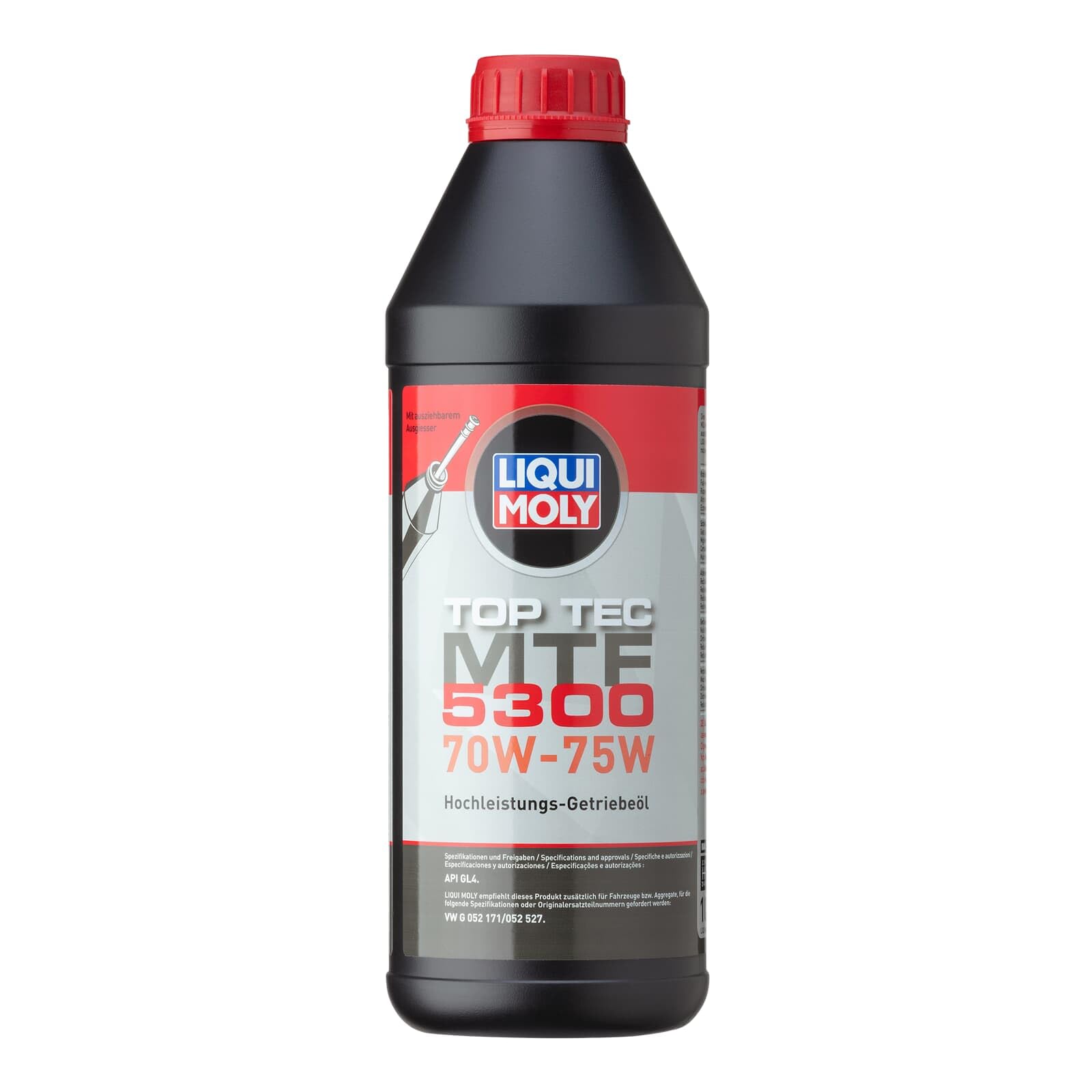 LIQUI MOLY Top Tec MTF 5300 70W-75W | 1 L | Getriebeöl | Hydrauliköl | Art.-Nr.: 21359, farblos