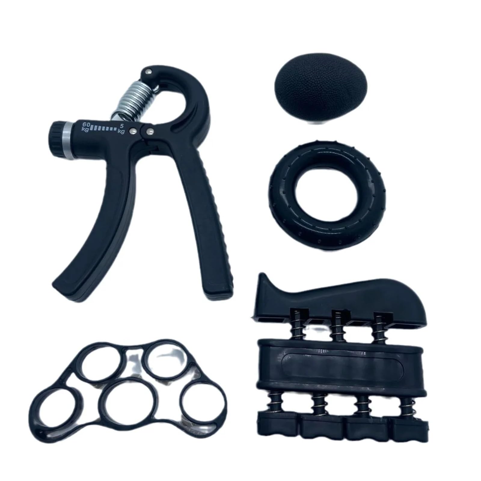 FLYIODFCXV Wrist trainer, Adjustable Finger And Forearm Strengthening Kit - Improve And Flexibility With Resistance Hand Grippers