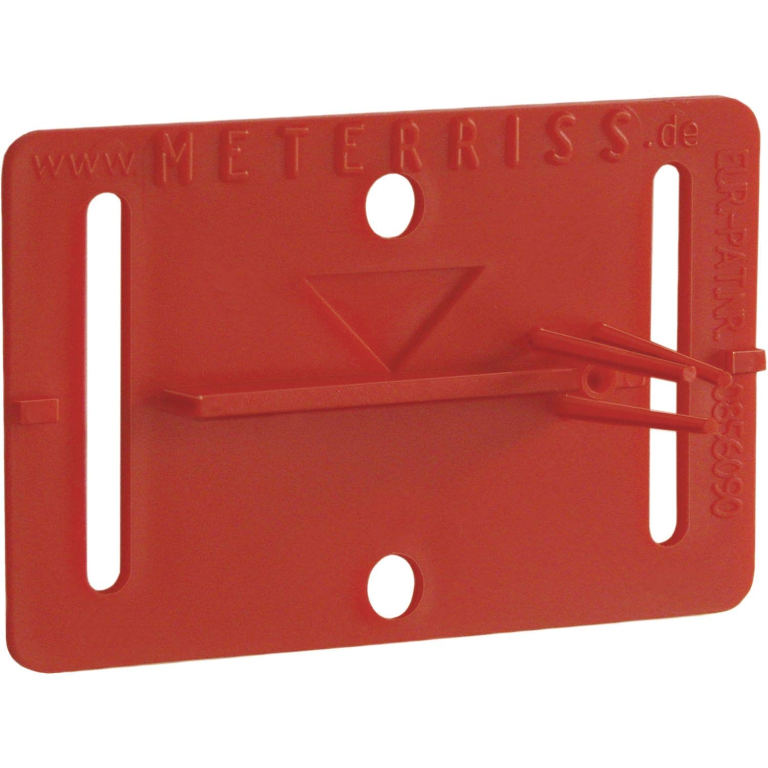 Secotec 67Rs21-Rot Meterriss-Plakette Selbstklebend Mit Pinsel Farbe, Rot