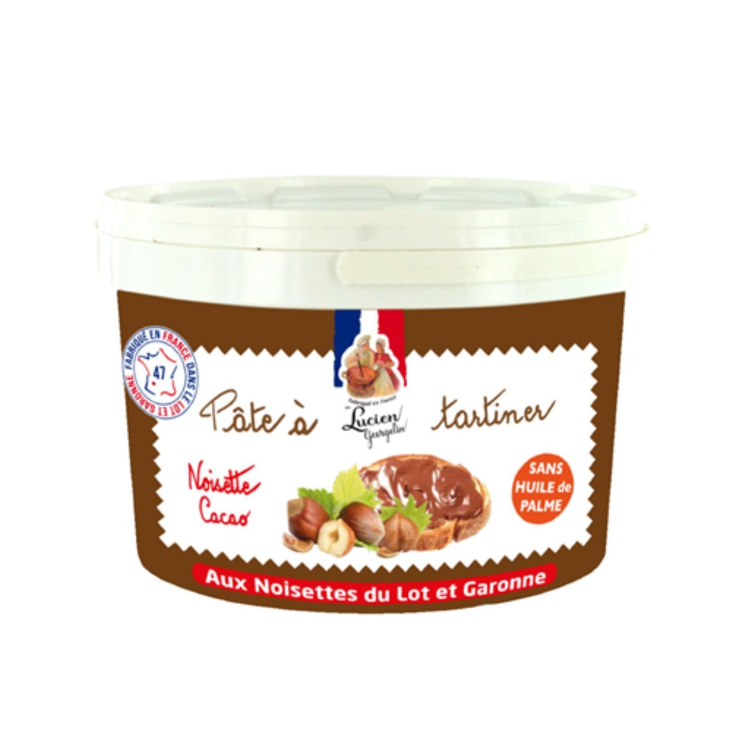 Crema spalmabile al cacao e nocciole secchiello da 3 kg