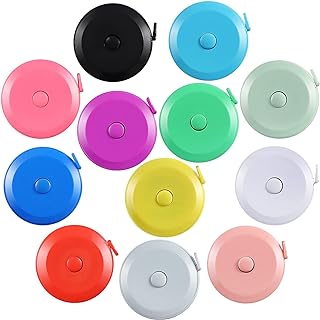 Soft Retractable Measuring Tape Double-Scale 60-Inch/150cm for Body Measuring Metric Tape Measure Sewing Craft Cloth Tape ...